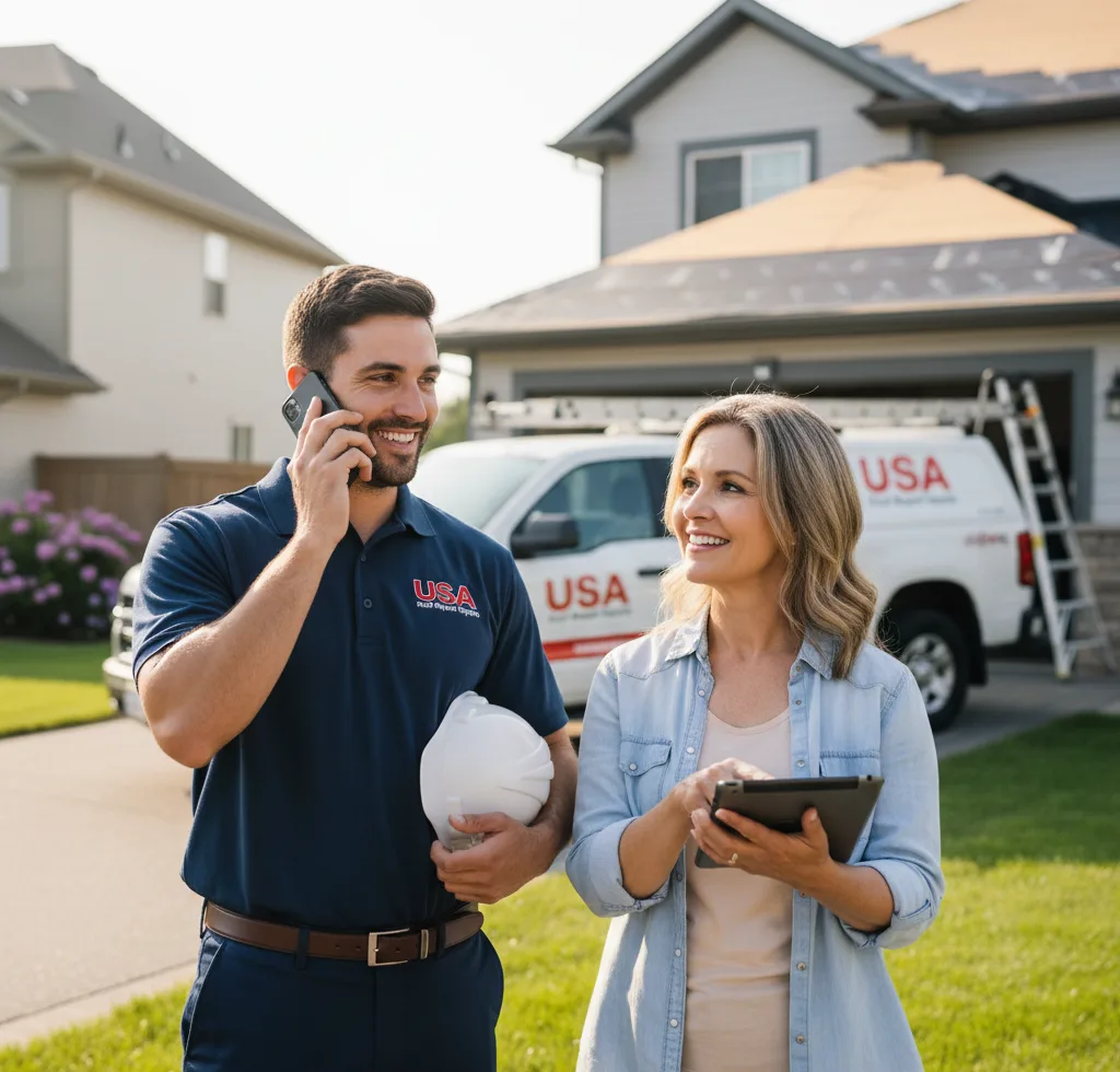 USA Roof Repair Experts customer support in Pottsboro